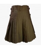 Brown Fashion Utility Kilt For Man