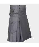 Modern Utility Kilt With Cargo Pockets