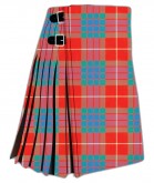 Fraser Red Modern Tartan Kilt