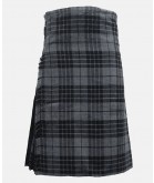 GREY HAMILTON TARTAN KILT