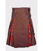 Hybrid Kilt With Leather Straps