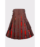 Hybrid Kilt With Leather Straps