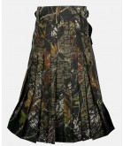 Jungle Camo Utility Kilt with Cargo Pockets