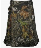 Jungle Camo Utility Kilt with Cargo Pockets