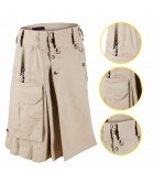 khaki combat utility kilt