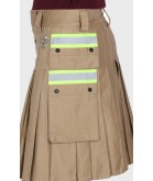 Khaki Firefighter Utility Kilt