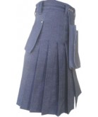 New Fashion Cargo Denim Kilt