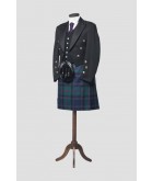 Kilt Outfit With Prince Charlie Jacket and 5 Button Waiscoat