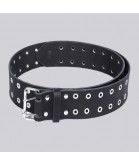 Premium Quality Black Leather Kilt Belt