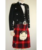 PRINCE CHARLIE KILT OUTFIT WITH FRASER TARTAN