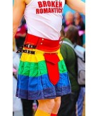 Rainbow Utility Kilt For Man