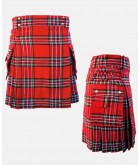 ROYAL STEWART CARGO TARTAN KILT