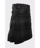Scottish Grey Tartan Kilt