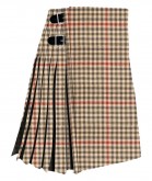 St Abbs Estate Check Tartan Kilt