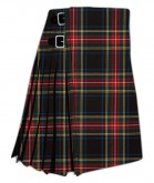 Stewart Black Modern Tartan Kilt