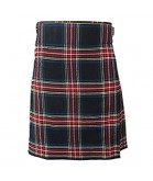  red lining black tartan kilt
