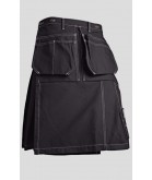 black working kilt