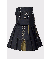 Hybrid Kilt Black And Khaki Kilt For Men 