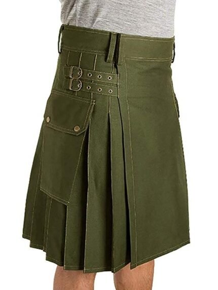 Scottish Green Utility Kilt