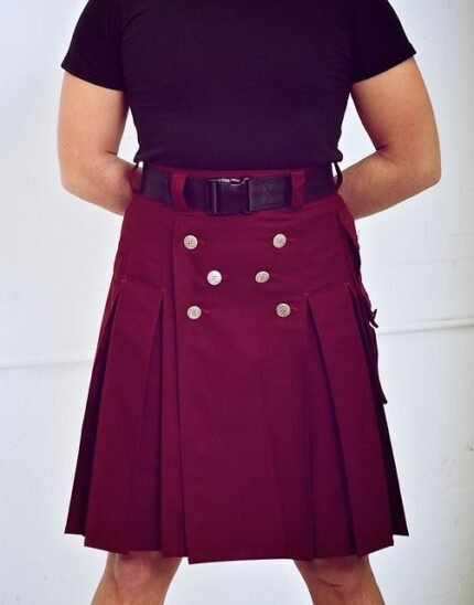 Mahroon Utility Kilt