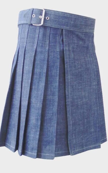 Blue Denim Kilt