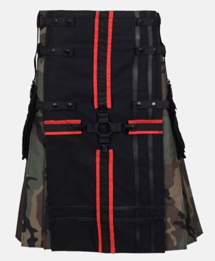 Camouflage Gothic Utility Kilt