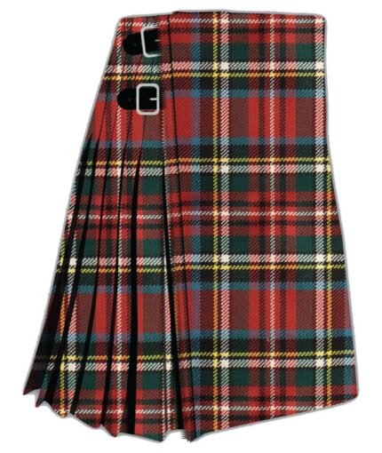 Clan Stuart Prince Charles Modern Tartan Kilt