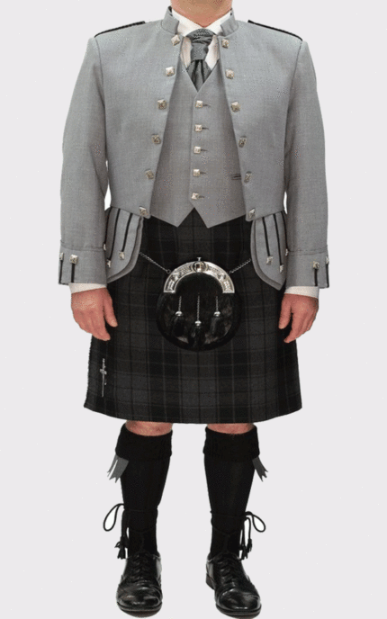 Grey Sheriffmuir Outfit For Men