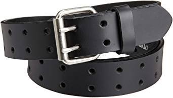 Black Leather Kilt Belt
