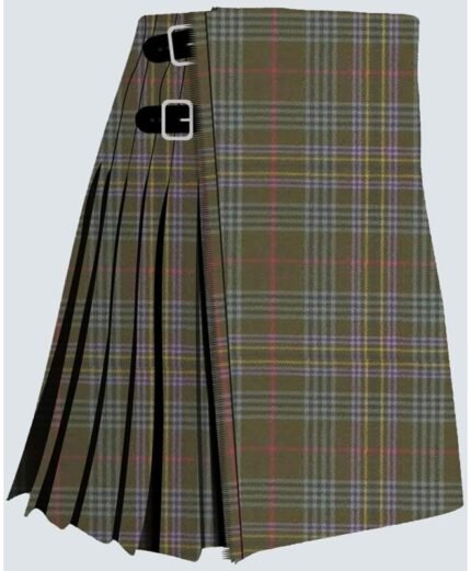 Kennedy Weathered Scottish Tartan Kilt