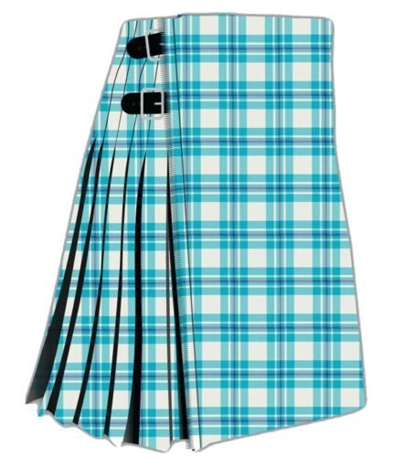 MacGregor Dress Turquoise Tartan Kilt