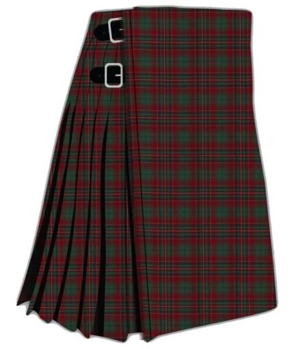 Macinnes Red Muted Tartan Kilt