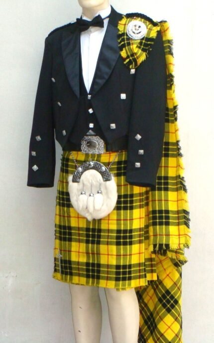 Prince Charlie Kilt Outfit With Macleod of Lewis Tartan
