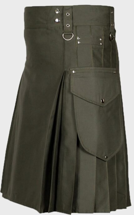 New Modern Casual Utility Kilt For Men