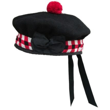 Red and White Scottish Hat