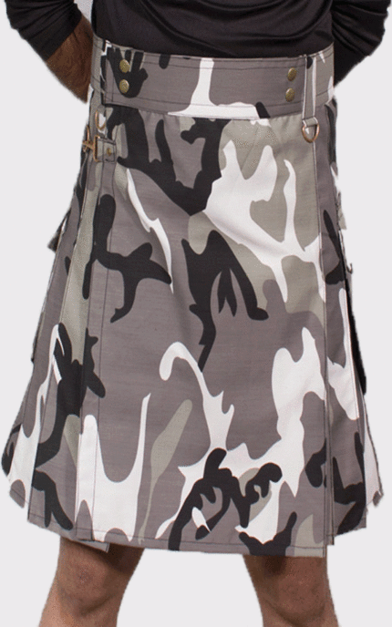 Urban Camo Utility Kilt