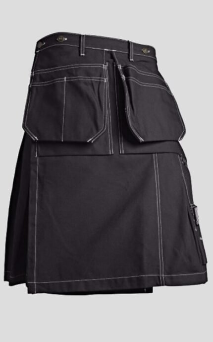 Black Working Kilt